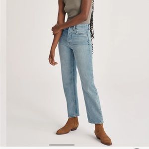 Aritzia Denim Forum Joni High Rise Loose Jeans